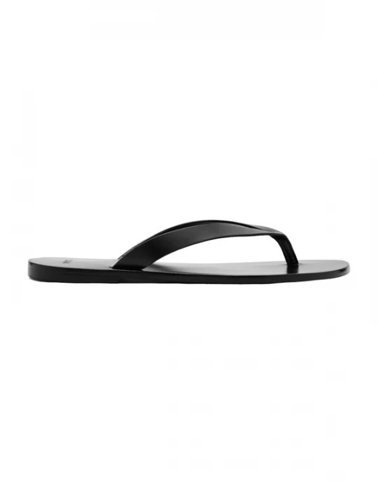 Foto van product MANGO Teenslipper 'WAVE' zwart
