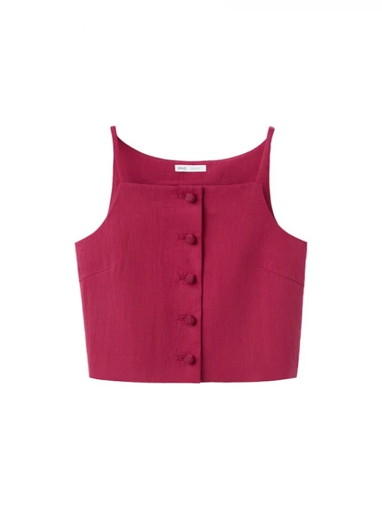 Foto van product MANGO Top 'Bonnie' cranberry