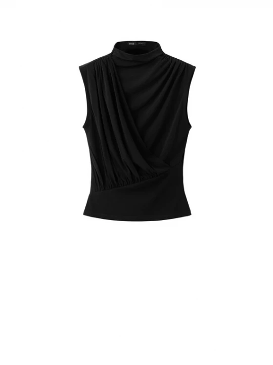 Foto van product MANGO Top 'CARMEN' zwart