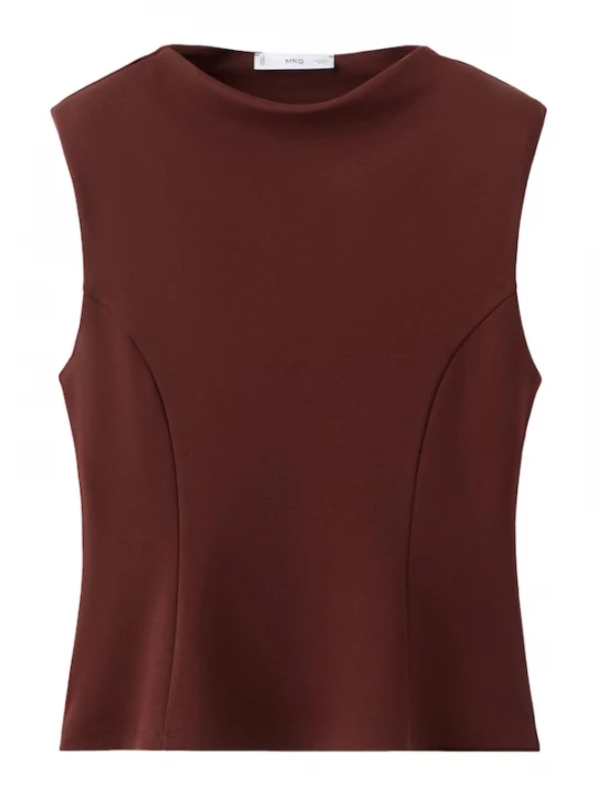 Foto van product MANGO Top 'CUQUI' bordeaux