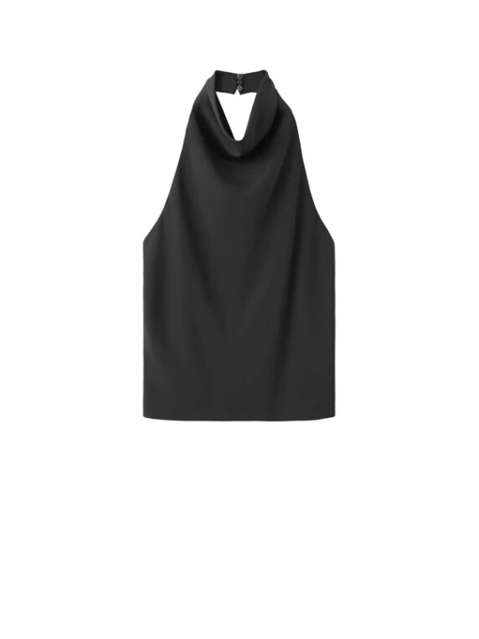 Foto van product MANGO Top 'DALIAS' zwart