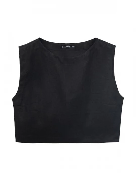 Foto van product MANGO Top 'FRED' zwart