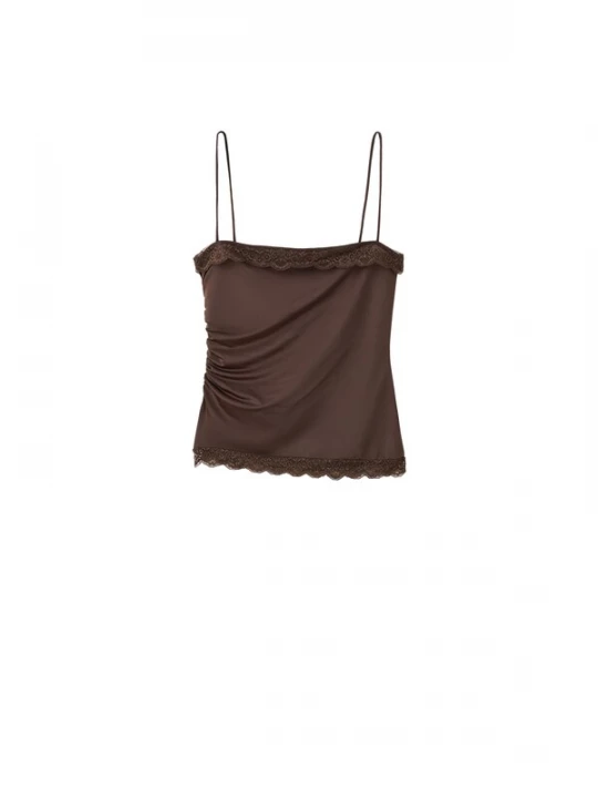 Foto van product MANGO Top 'GAMA' bruin