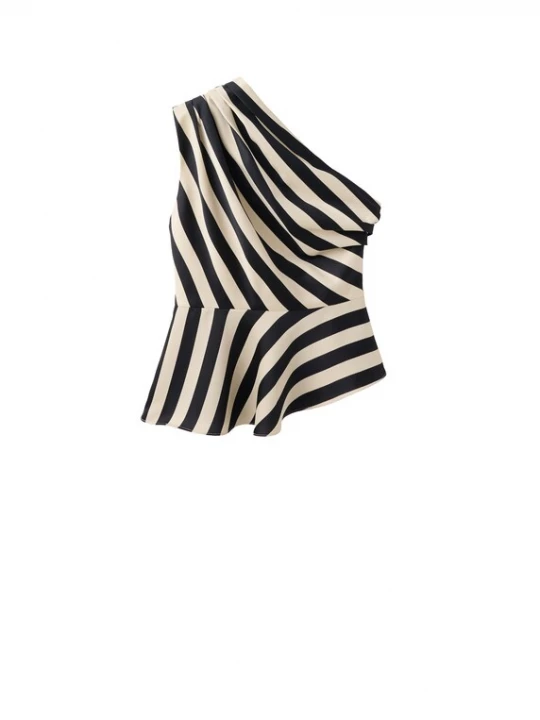 Foto van product MANGO Top 'LUNATIC' beige