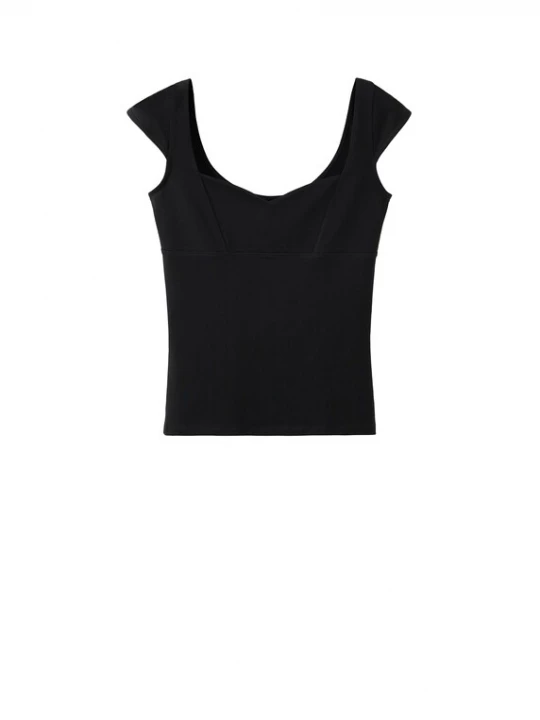 Foto van product MANGO Top 'MARGOT' zwart