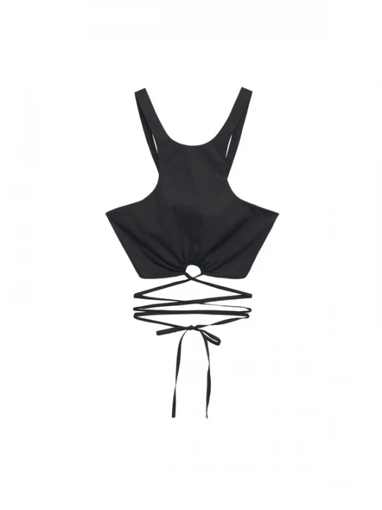 Foto van product MANGO Top 'MILOS' zwart