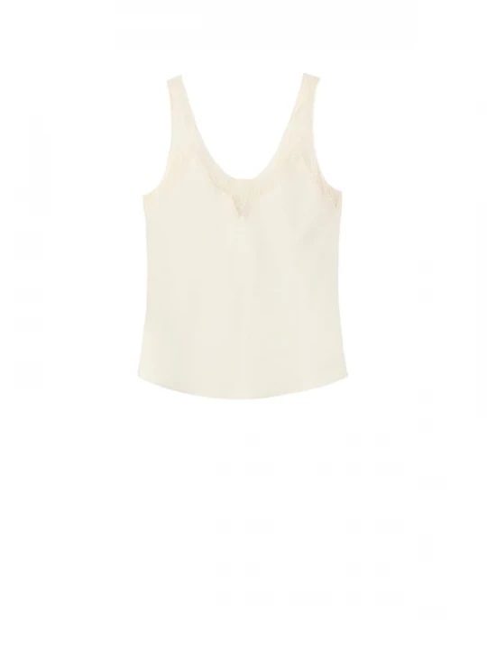 Foto van product MANGO Top 'REIA' lichtbeige