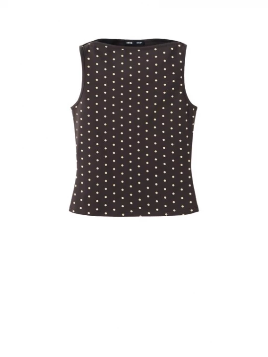 Foto van product MANGO Top 'RPTOPIN' bruin
