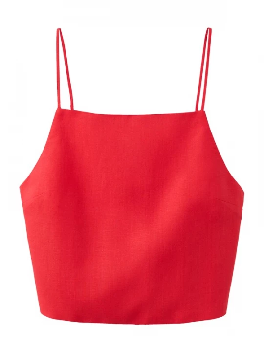 Foto van product MANGO Top 'TOSCANA' rood