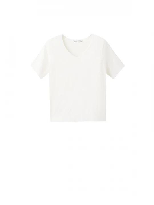 Foto van product MANGO Trui 'ESCUDELL' wit