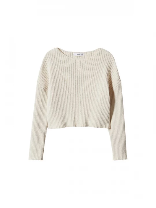 Foto van product MANGO Trui 'Pencil' lichtbeige