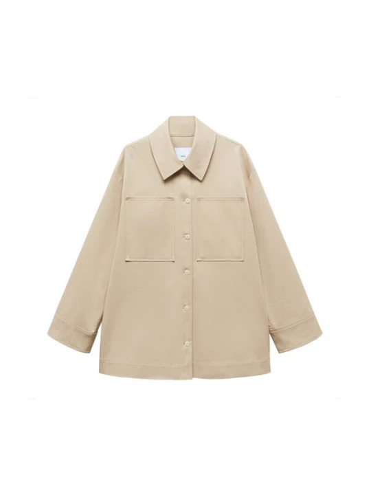 Foto van product MANGO Tussenjas beige