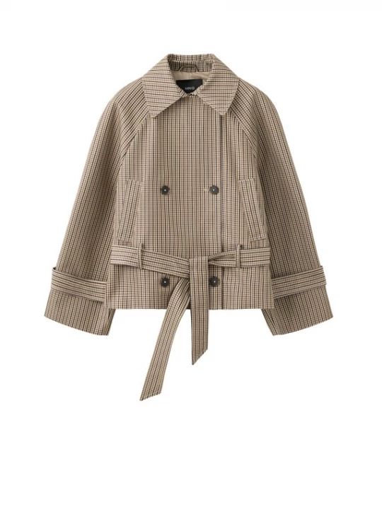 Foto van product MANGO Tussenjas 'EVEREST' beige