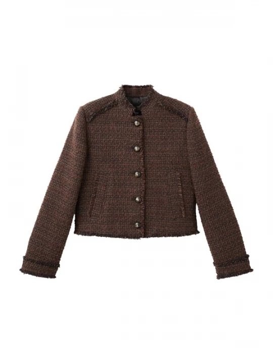 Foto van product MANGO Tussenjas 'MACKET' bruin / donkerbruin