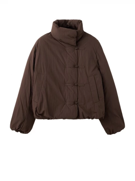 Foto van product MANGO Tussenjas 'Trufa' bruin