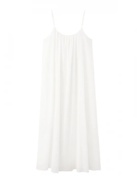 Foto van product MANGO Zomerjurk 'Bolas' wit