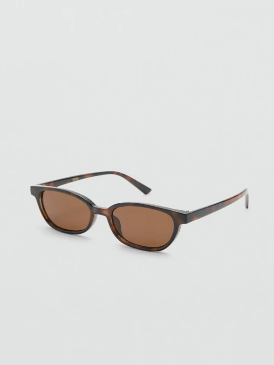 Foto van product MANGO Zonnebril 'LEROS' bruin / donkerbruin