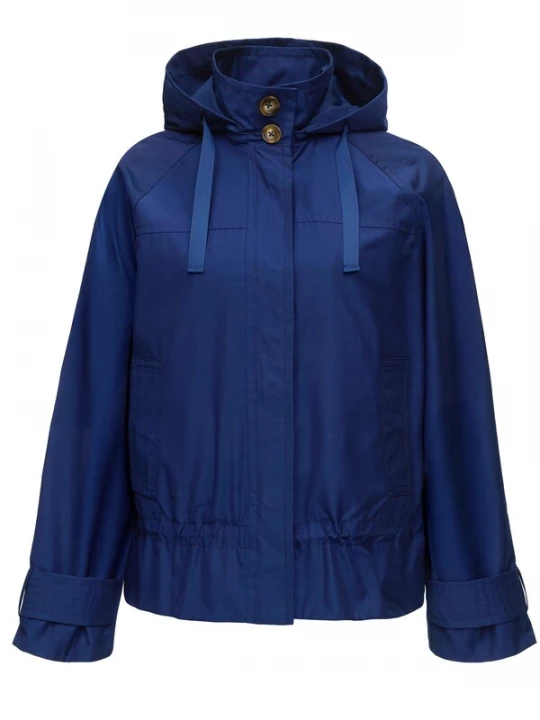 Foto van product MANISA Tussenjas 'Parka Cottonmix' blauw