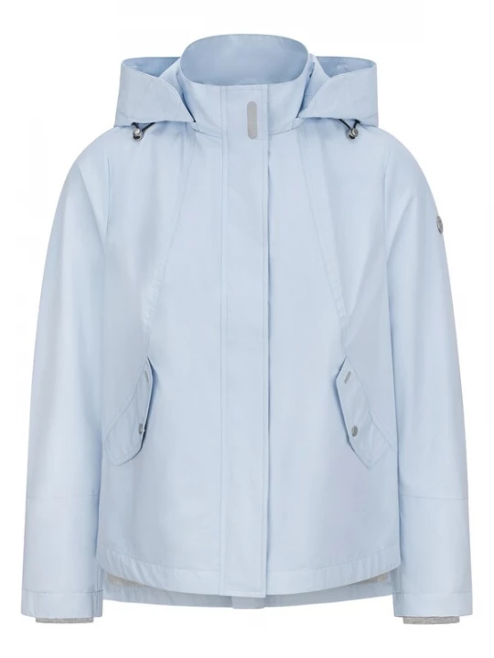 Foto van product MANISA Tussenjas 'Rainwearparka' lichtblauw