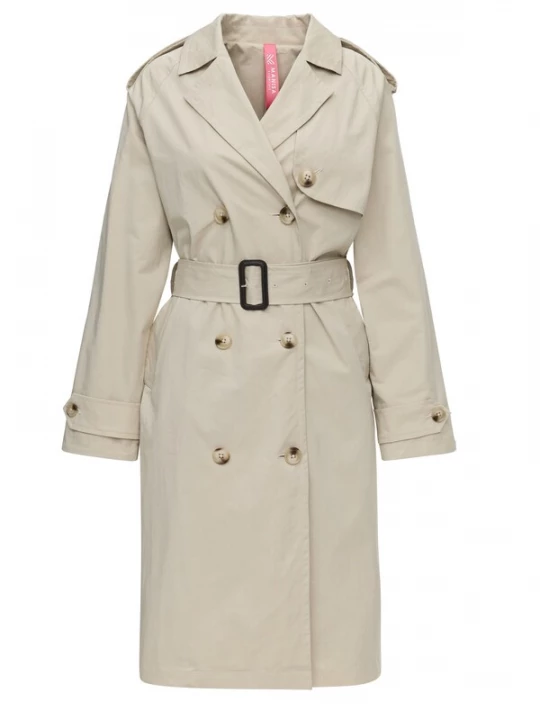 Foto van product MANISA Tussenjas 'Trenchcoat' beige