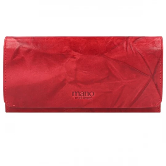 Foto van product mano Portemonnee 'Donna Aurona' rood