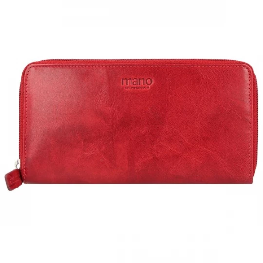 Foto van product mano Portemonnee 'Donna Aurona' rood