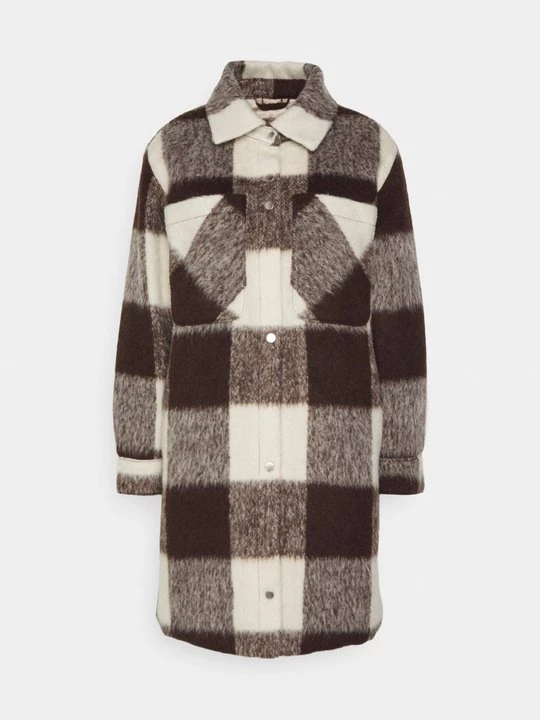 Foto van product Mantel Abercrombie & Fitch bruin