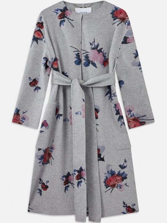 Foto van product Mantel Erdem grijs