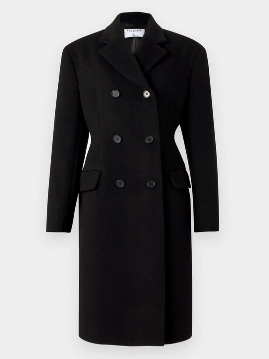 Foto van product Mantel Filippa K zwart