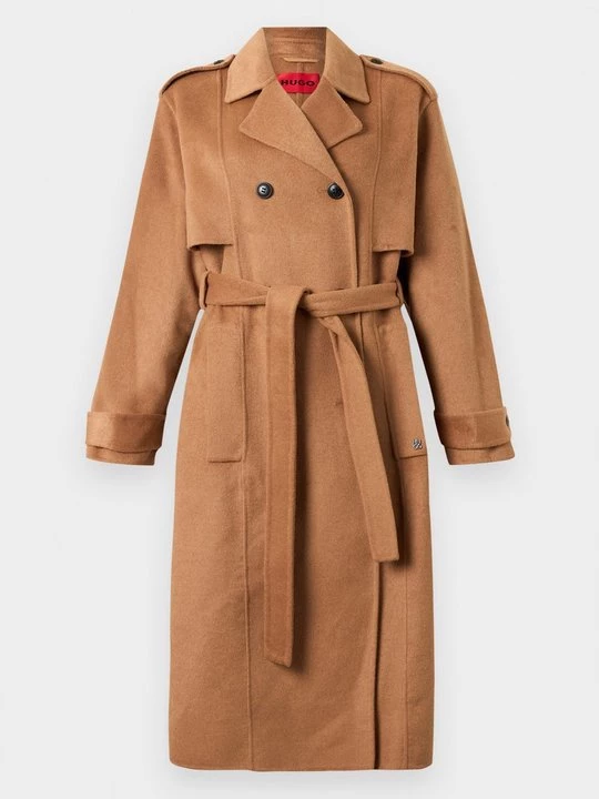 Foto van product Mantel Hugo lichtbruin