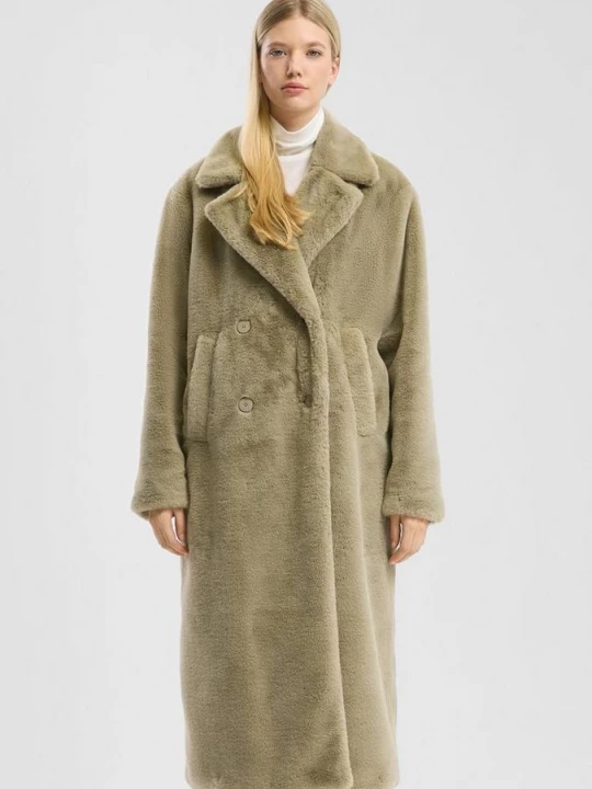 Foto van product Mantel in bontlook QS beżowy