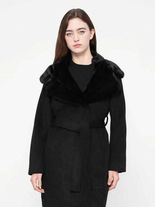 Foto van product Mantel KARL LAGERFELD zwart