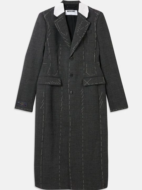 Foto van product Mantel MOSCHINO grijs