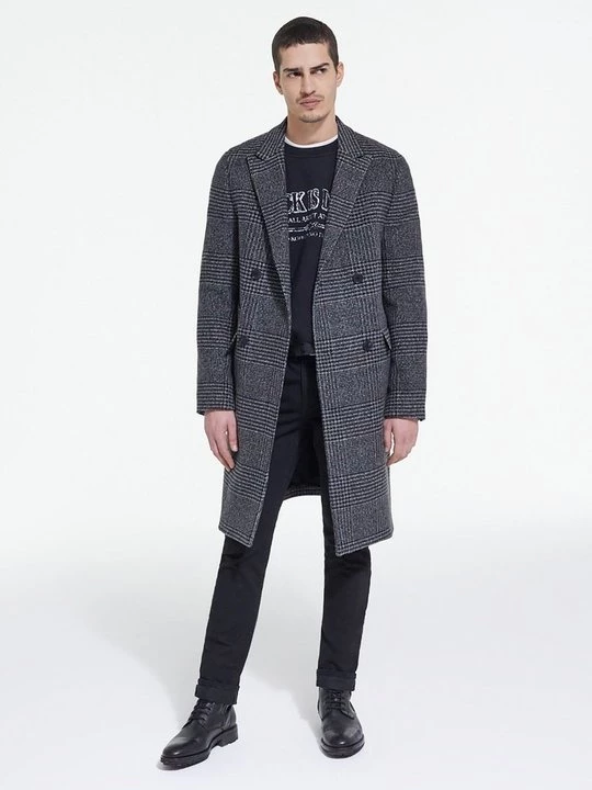 Foto van product Mantel The Kooples donkergrijs