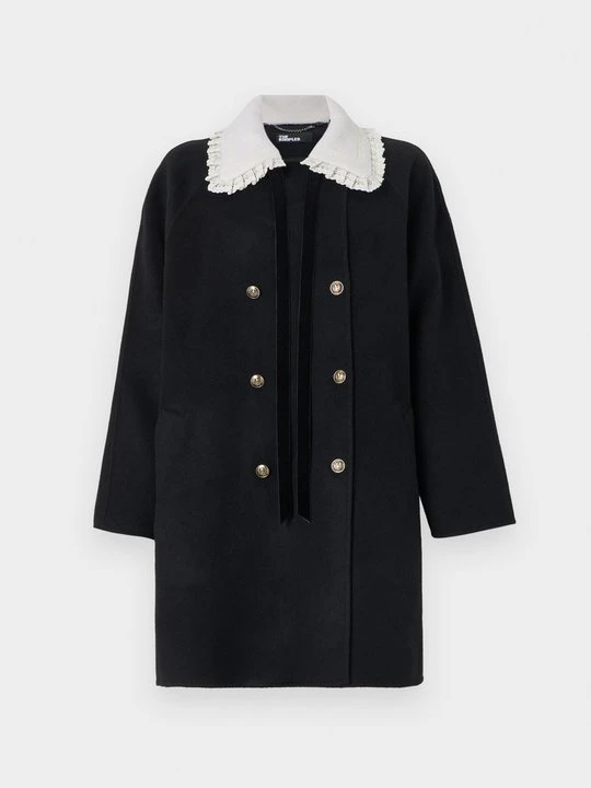 Foto van product Mantel The Kooples zwart