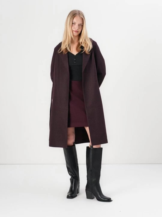 Foto van product Mantel Vero Moda bordeauxrood