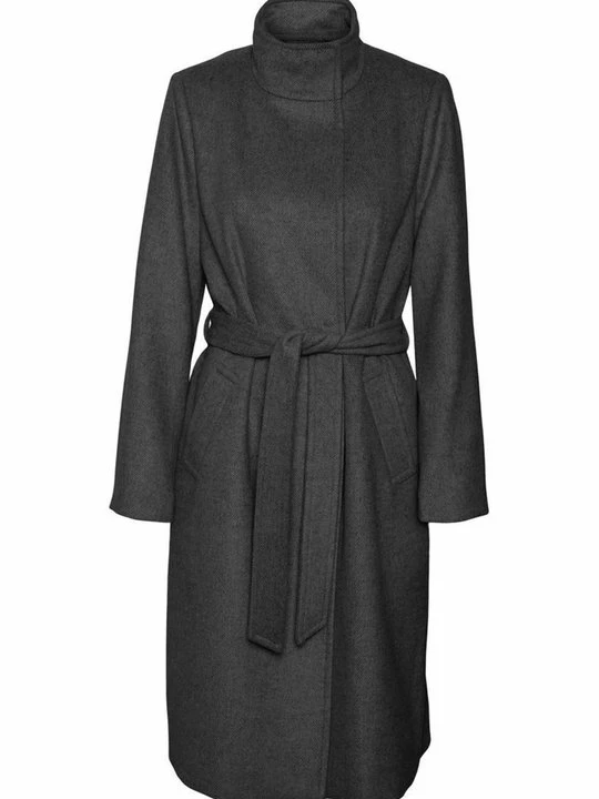 Foto van product Mantel Vero Moda donkergrijs gemêleerd