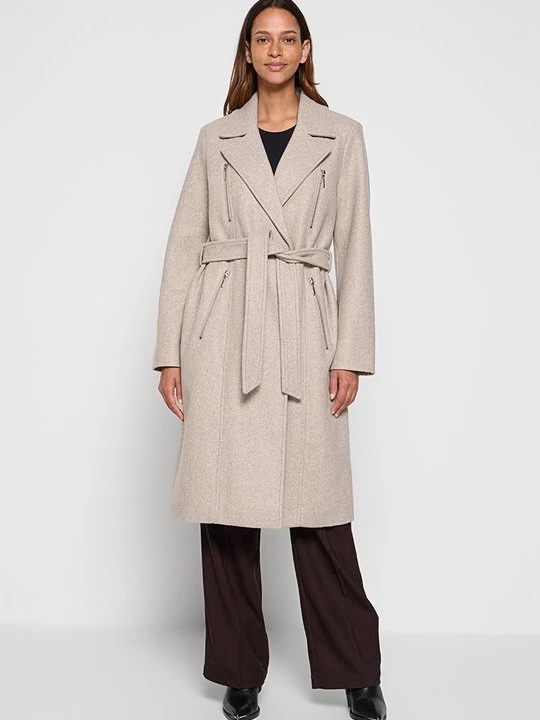 Foto van product Mantel Vero Moda zandkleur