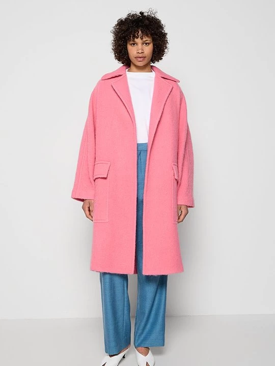 Foto van product Mantel Victoria Beckham donkerroze