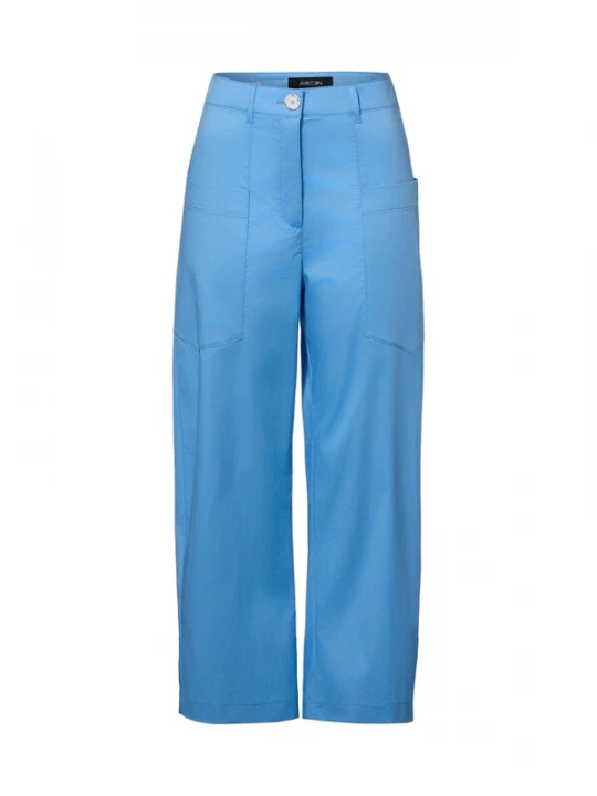 Foto van product Marc Cain Bandplooibroek 'Wokha' blauw