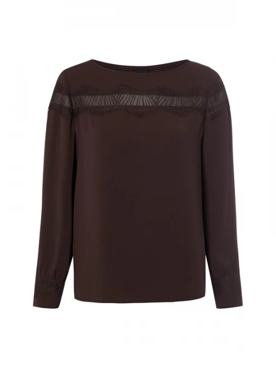 Foto van product Marc Cain Blouse chocoladebruin
