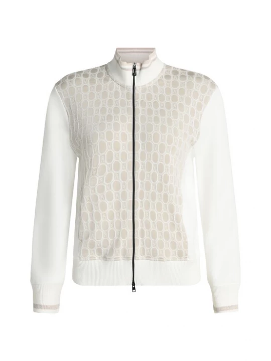 Foto van product Marc Cain Gebreid vest ecru / wit