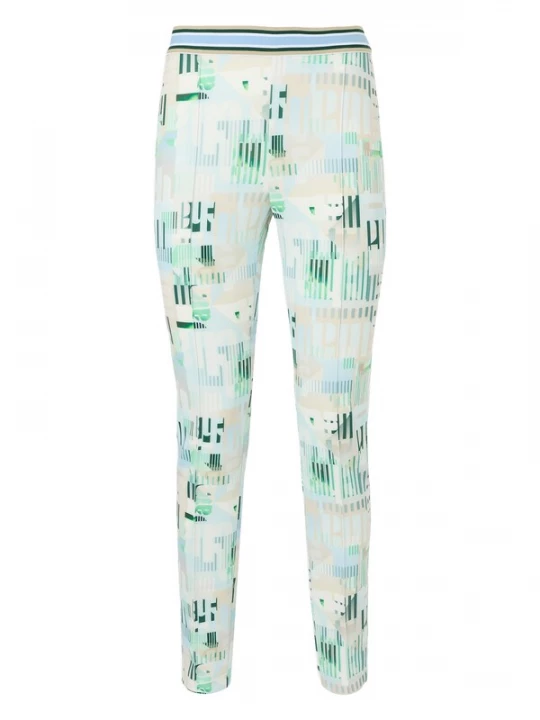 Foto van product Marc Cain Leggings beige / pastelblauw / groen