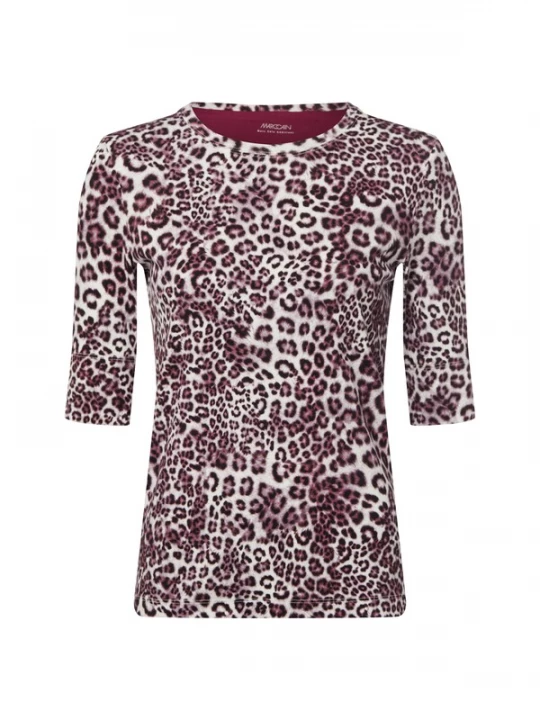 Foto van product Marc Cain Shirt ecru / aubergine / zwart