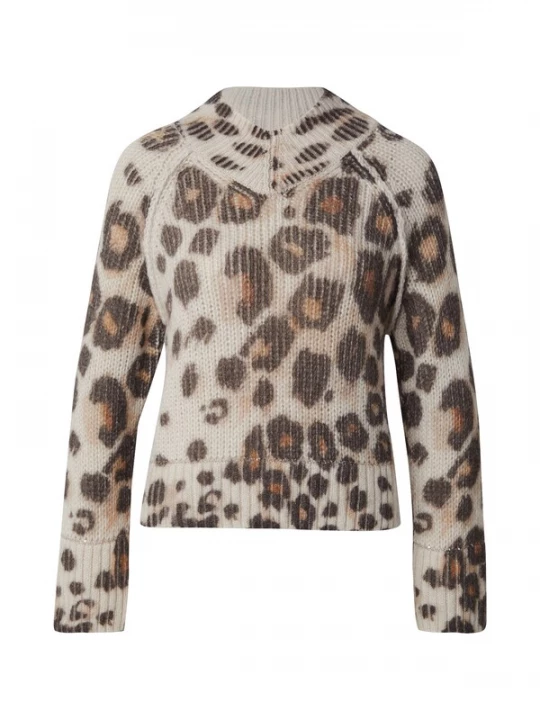 Foto van product Marc Cain Trui cognac / donkerbruin / natuurwit