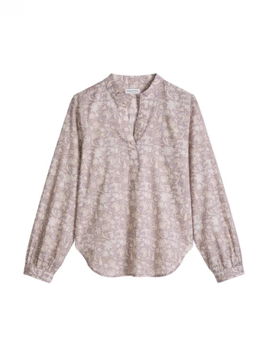 Foto van product Marc O'Polo Blouse beige / lichtlila / pastelroze
