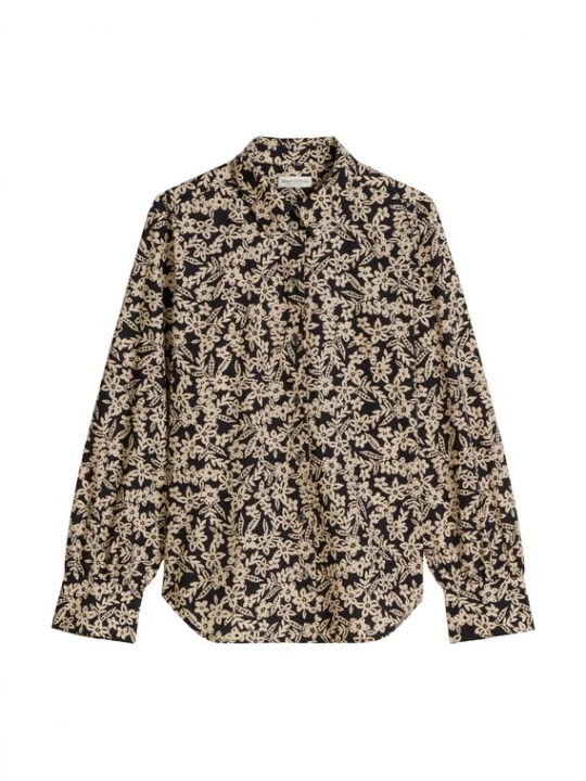 Foto van product Marc O'Polo Blouse brokaat / zwart