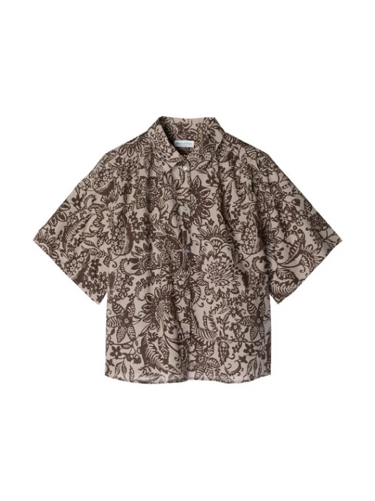 Foto van product Marc O'Polo Blouse bruin / lichtbruin