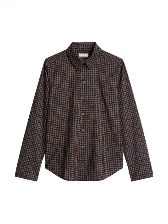 Foto van product Marc O'Polo Blouse bruin / zwart