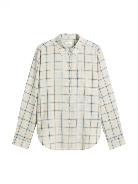Foto van product Marc O'Polo Blouse crème / blauw / lichtblauw